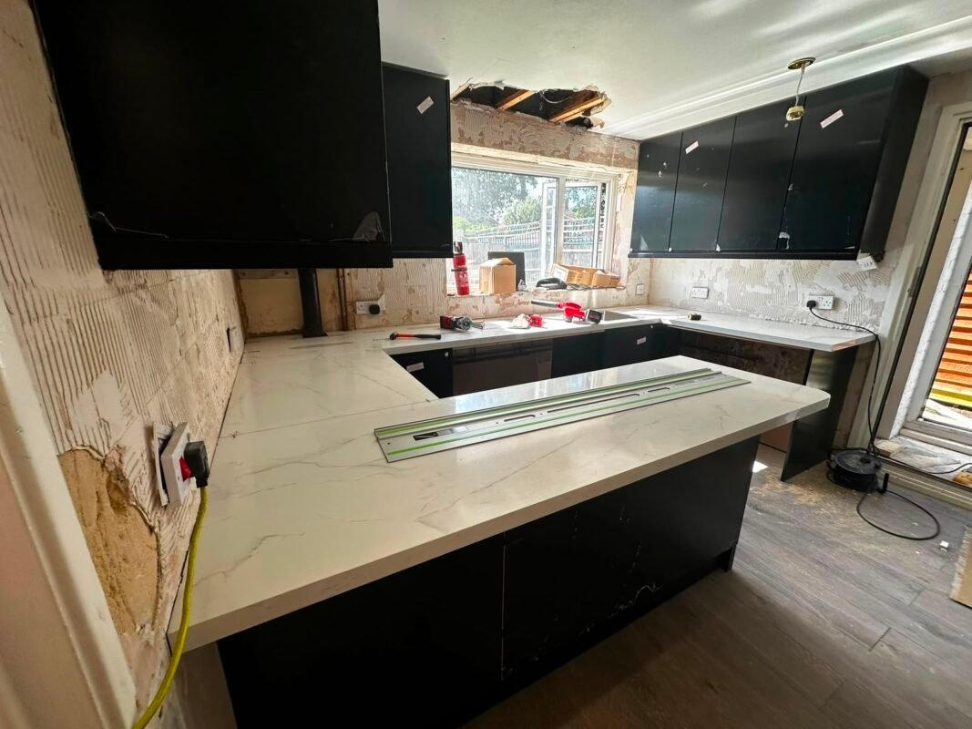 Kitchen renovation featured in the EDVOLT portfolio